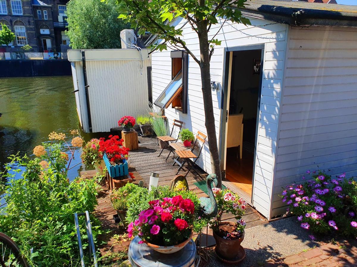 Romantic Quiet Studio On The Canal Amsterdam Exteriér fotografie